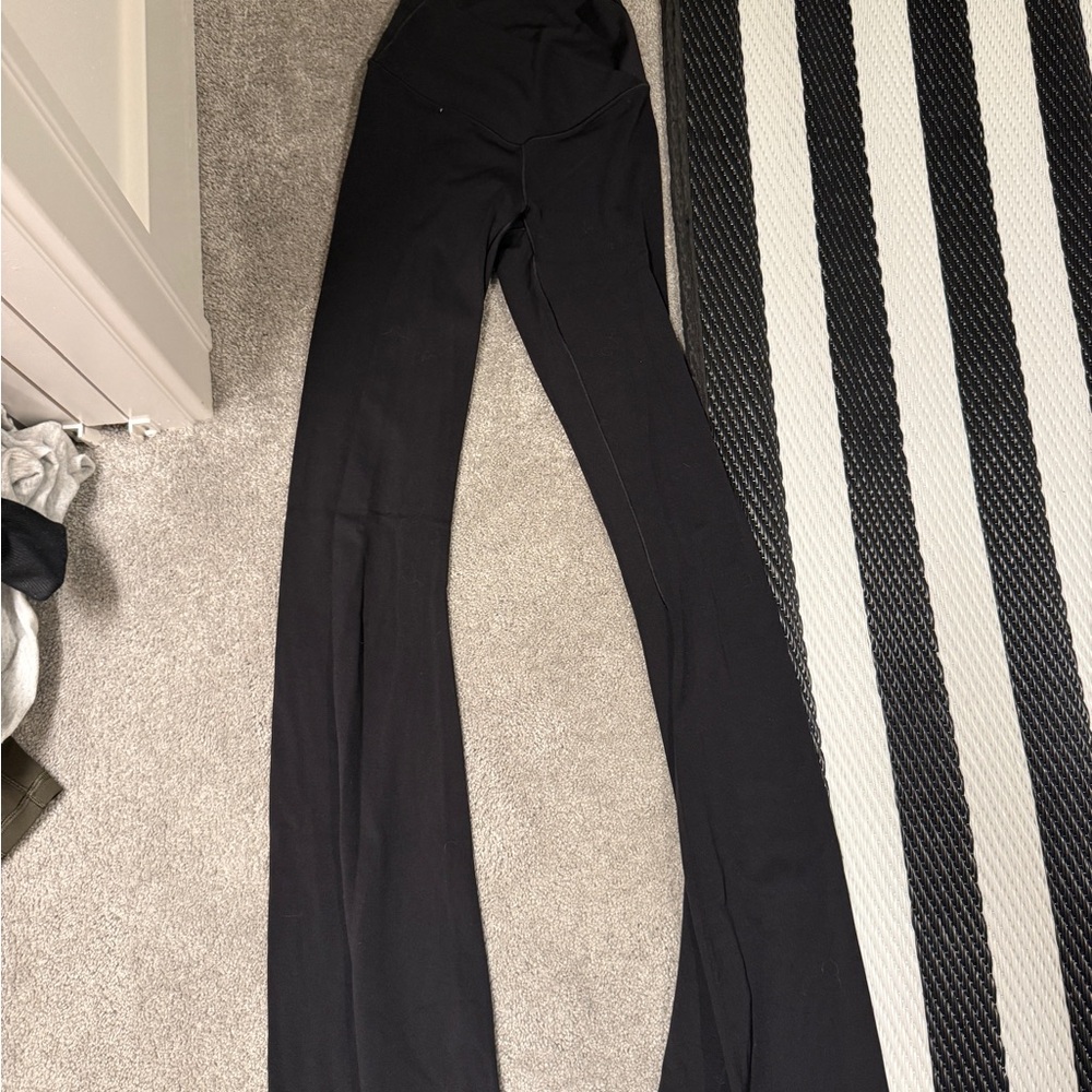 Aerie Black Flare Pants